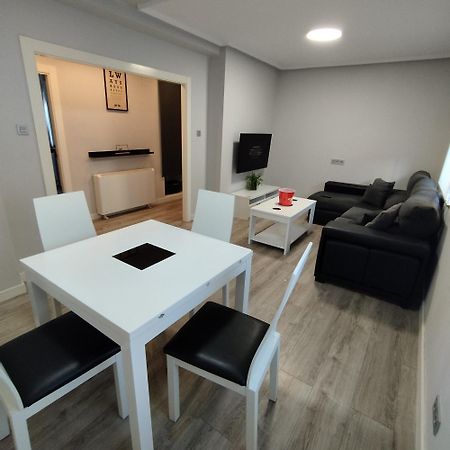 Apartamento Arbeyal Playa Gijon Bagian luar foto